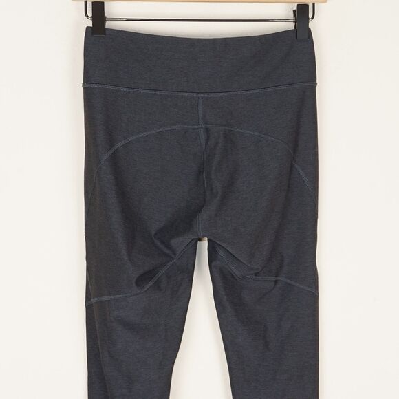 Outdoor Voices Dark Gray Warm Up Cropped Leggings Womens Sz S - Picture 4 of 8